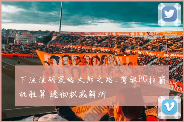 下注注码策略大师之路_驾驭PG拉霸机胜算 透彻权威解析